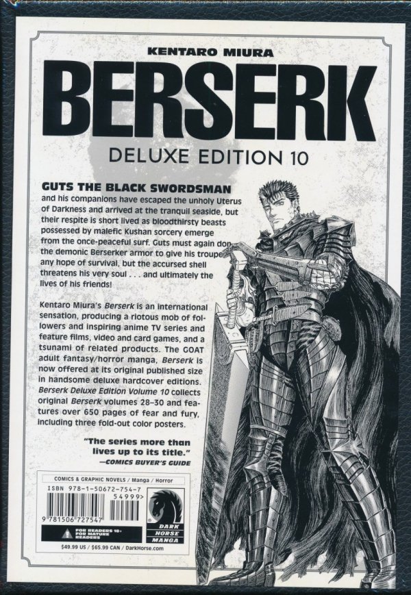 BERSERK DELUXE EDITION VOL 10 HC [9781506727547]