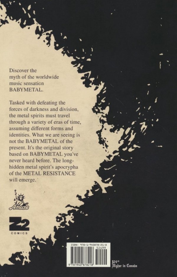 APOCRYPHA THE LEGEND OF BABYMETAL TP [9781940878218]