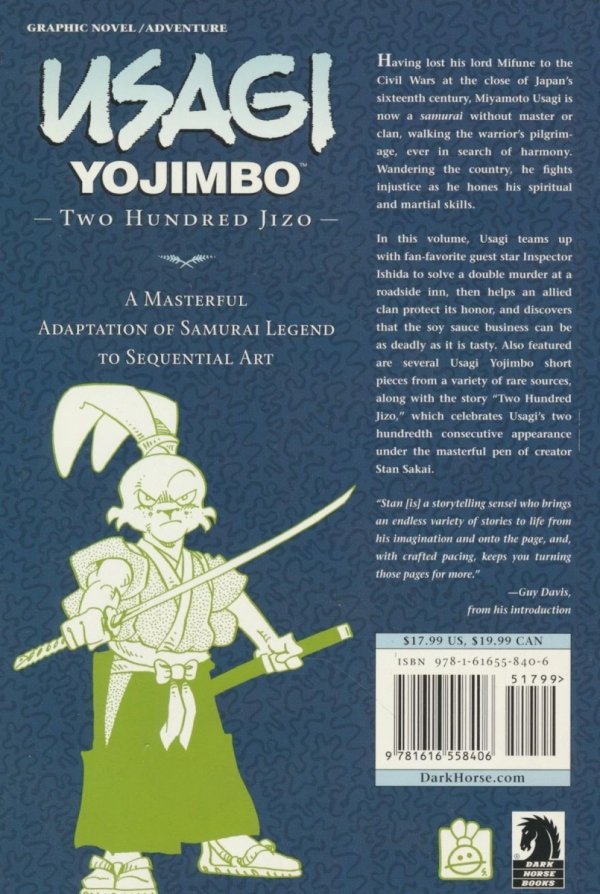 USAGI YOJIMBO VOL 29 TWO HUNDRED JIZO TP [9781616558406]