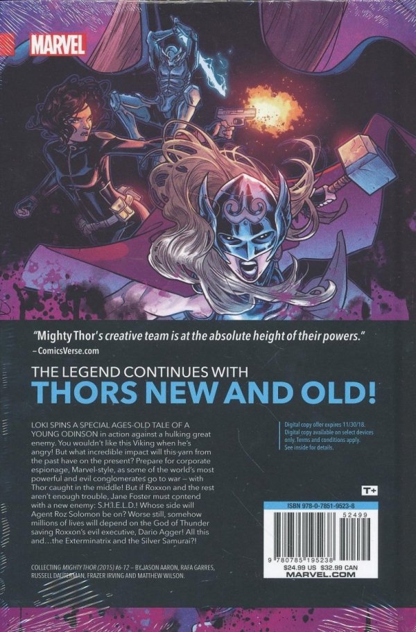 MIGHTY THOR VOL 02 LORDS OF MIDGARD HC [9780785195238] **promocja TOMY**