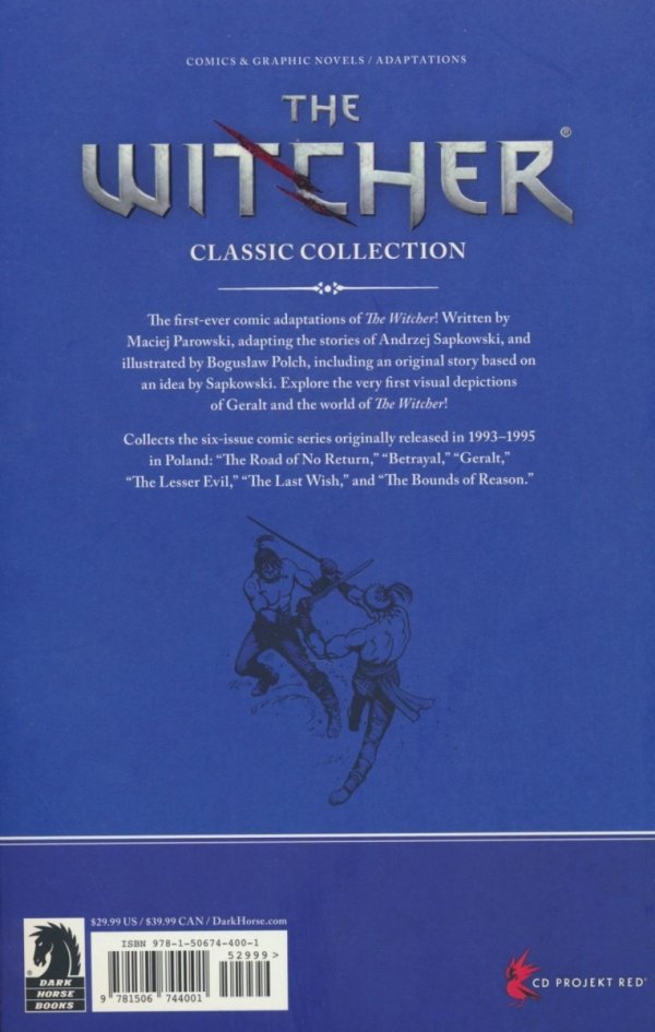 WITCHER CLASSIC COLLECTION TP [9781506744001]