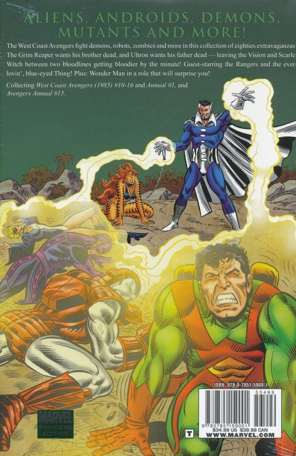 AVENGERS WEST COAST AVENGERS SINS OF THE PAST HC [STANDARD] [9780785159001] **promocja TOMY**
