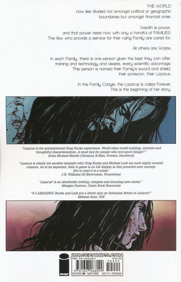 LAZARUS VOL 01 TP [9781607068099] **promocja TOMY**