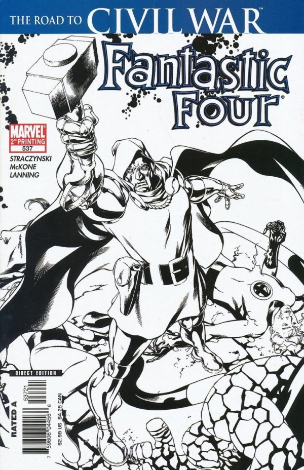 FANTASTIC FOUR [04456] #537 2ND PTG [75960604456653721]