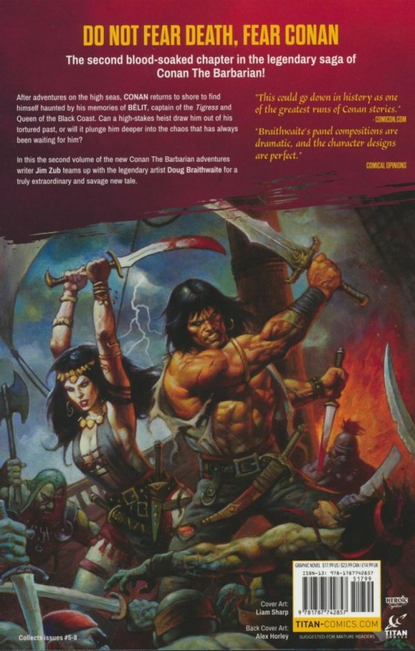 CONAN THE BARBARIAN VOL 02 TP [VARIANT] [9781787742857] **promocja TOMY**