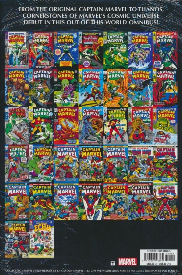 CAPTAIN MAR-VELL OMNIBUS VOL 01 HC [VARIANT] [9781302948665]