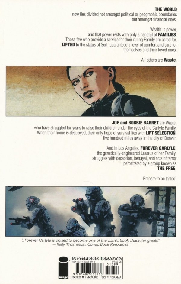 LAZARUS VOL 02 TP [9781607068716]