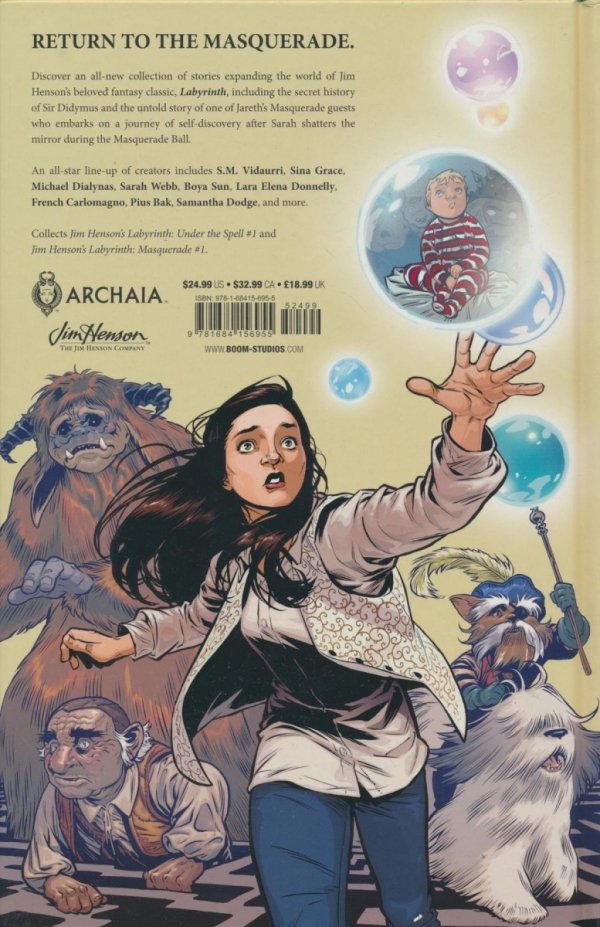 JIM HENSONS LABYRINTH UNDER SPELL HC [9781684156955]