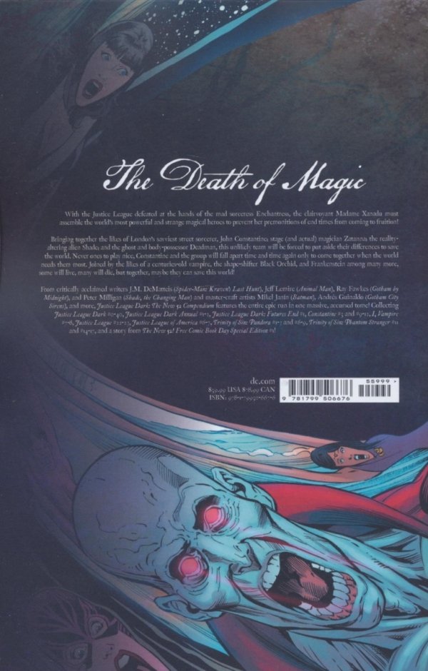 JUSTICE LEAGUE DARK THE NEW 52 COMPENDIUM TP [9781799506676]