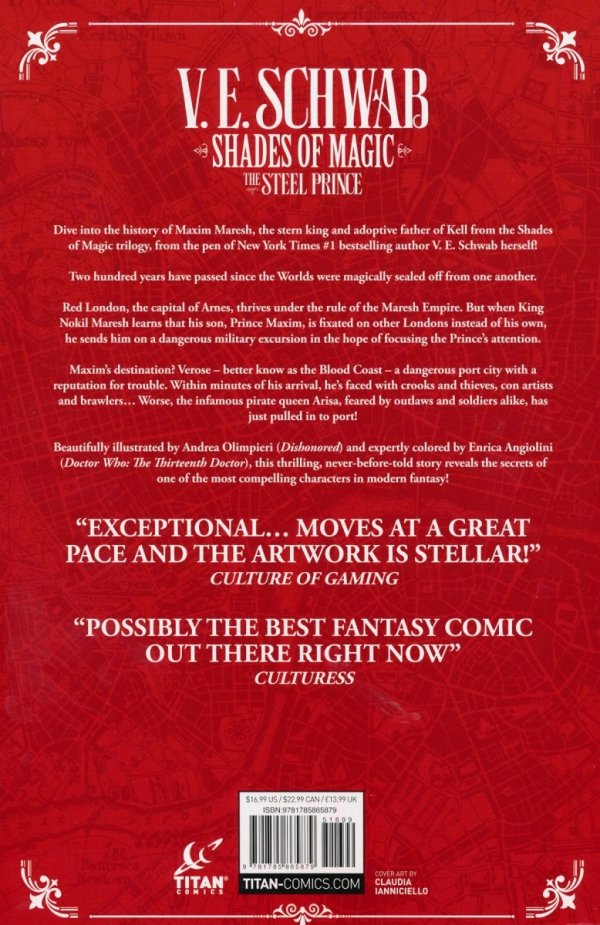 SHADES OF MAGIC VOL 01 THE STEEL PRINCE TP [9781785865879]