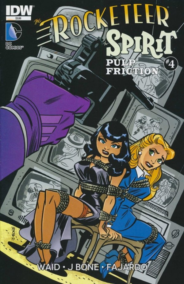 ROCKETEER THE SPIRIT PULP FRICTION #04 CVR A [82771400477900411]