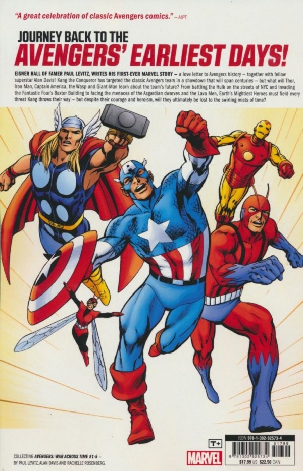 AVENGERS WAR ACROSS TIME TP [9781302925734]