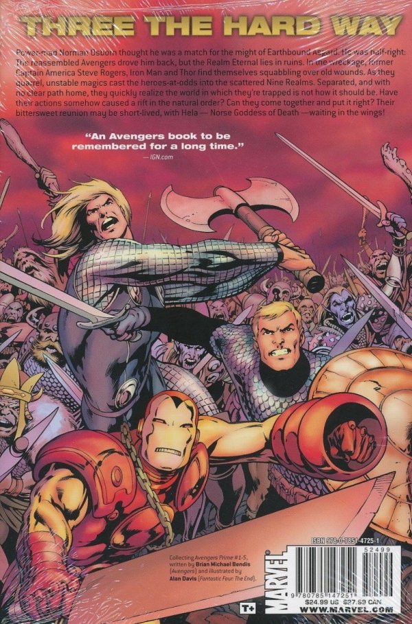 AVENGERS PRIME HC [9780785147251]
