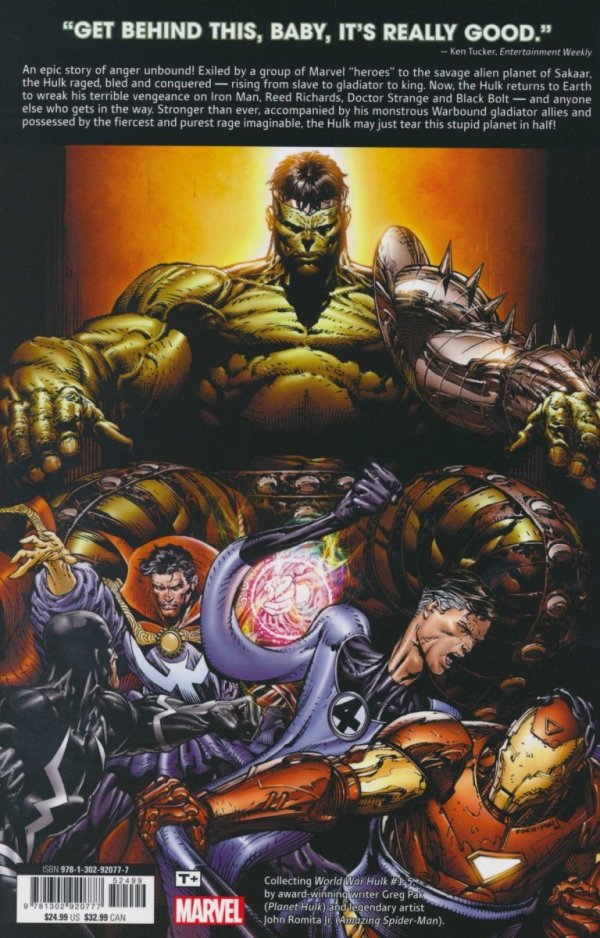 HULK WORLD WAR HULK TP [9781302920777]