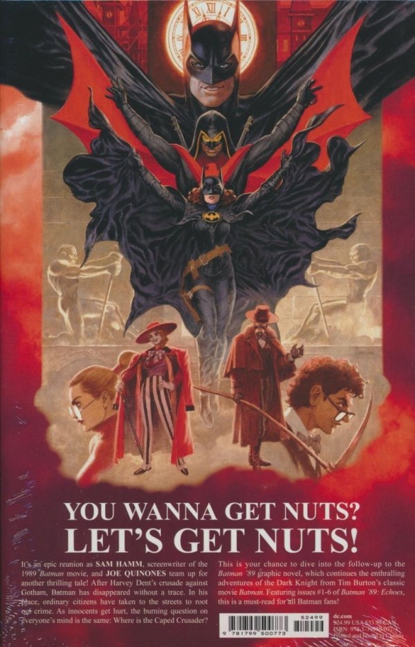 BATMAN 89 ECHOES HC [9781799500773]