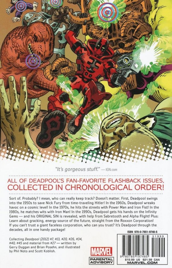 DEADPOOL FLASHBACKS TP [9780785197485] **promocja TOMY**