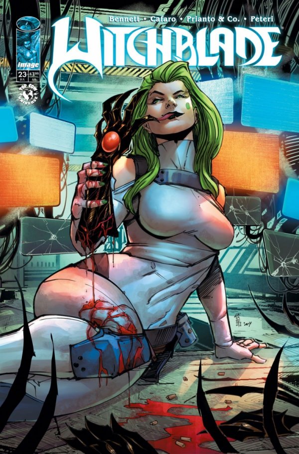 WITCHBLADE #23 CVR A GIUSEPPE CAFARO AND ARIF PRIANTO [70985304035402311]