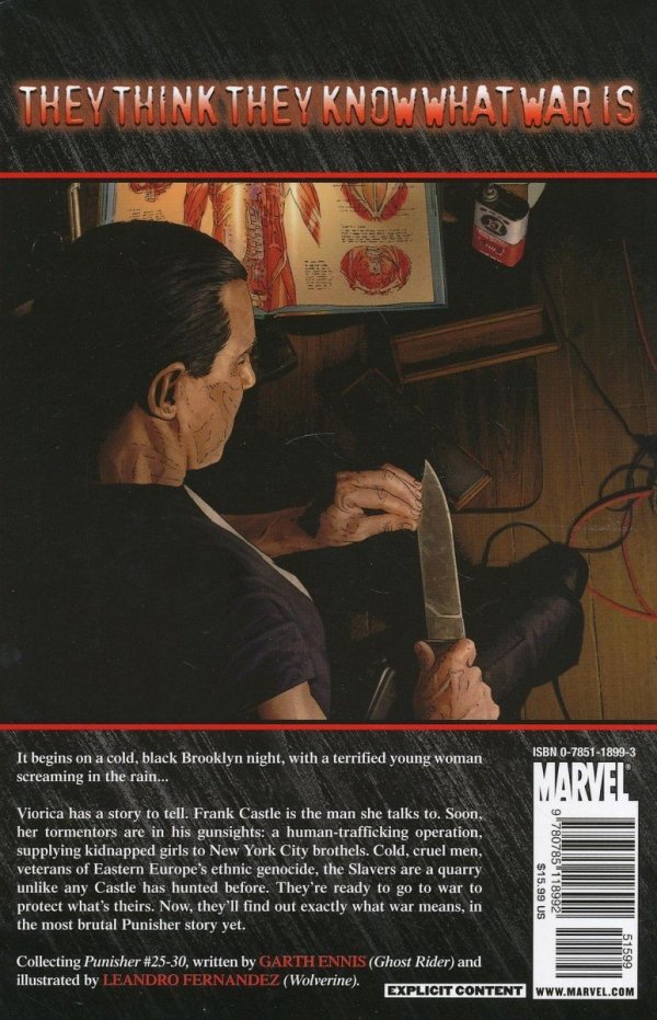 PUNISHER VOL 05 THE SLAVERS TP [9780785118992] **promocja TOMY**