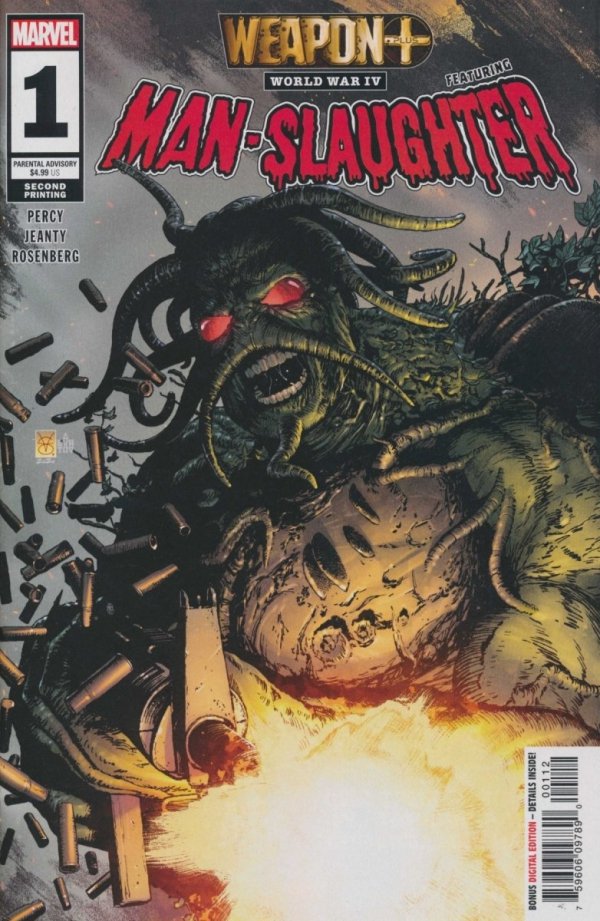 WEAPON PLUS WORLD WAR IV #01 2ND PTG [75960609789000112]