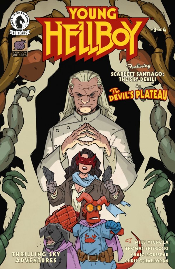 YOUNG HELLBOY THRILLING SKY ADVENTURES #3 CVR A CRAIG ROUSSEAU [76156801568300311]
