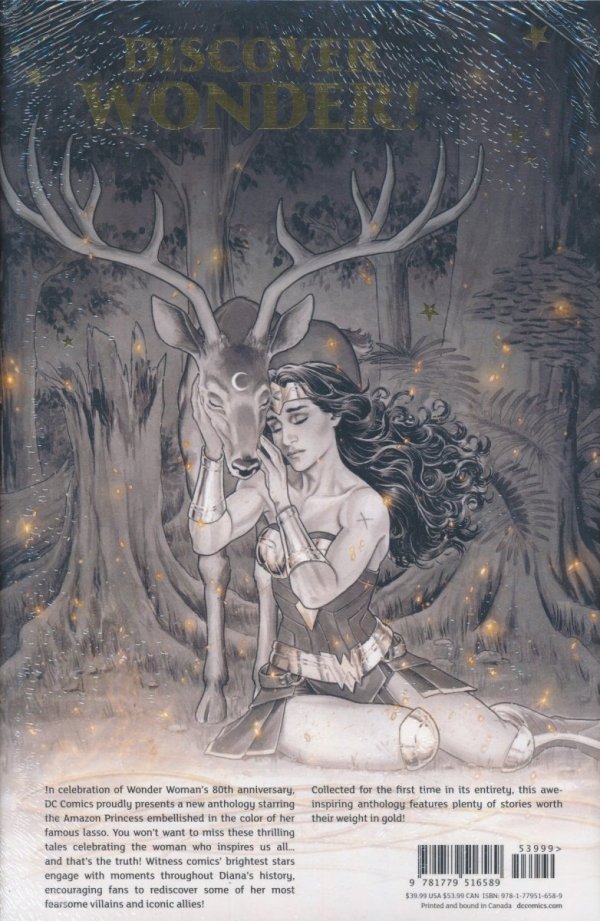 WONDER WOMAN BLACK AND GOLD HC [9781779516589]