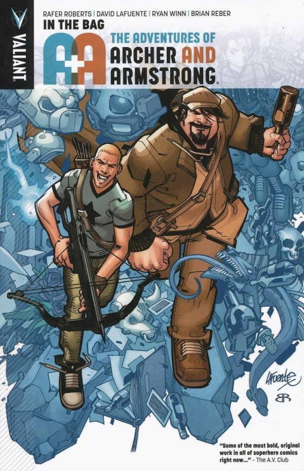 A AND A THE ADVENTURES OF ARCHER AND ARMSTRONG VOL 01 IN THE BAG TP [9781682151495] **promocja TOMY**