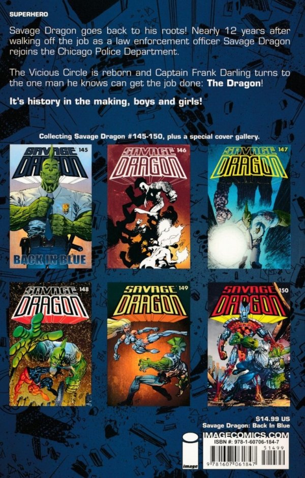 SAVAGE DRAGON BACK IN BLUE TP [9781607061847]