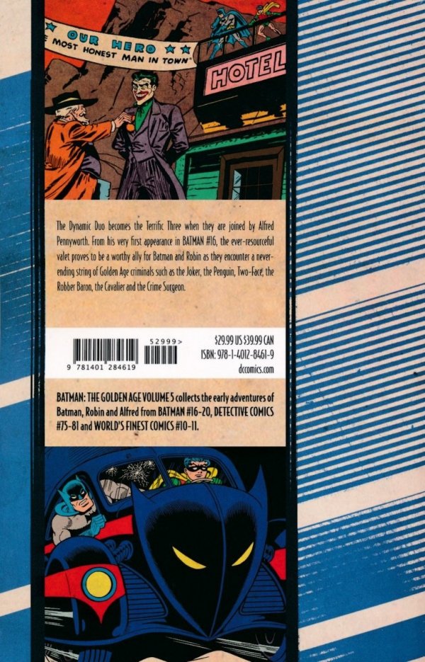 BATMAN THE GOLDEN AGE VOL 05 TP [9781401284619]
