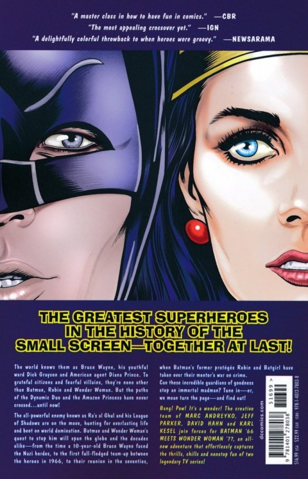 BATMAN 66 MEETS WONDER WOMAN 77 TP [9781401278038] **promocja TOMY**