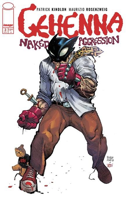 GEHENNA NAKED AGGRESSION #3 CVR A MAURIZIO ROSENZWEIG [70985304355300311]