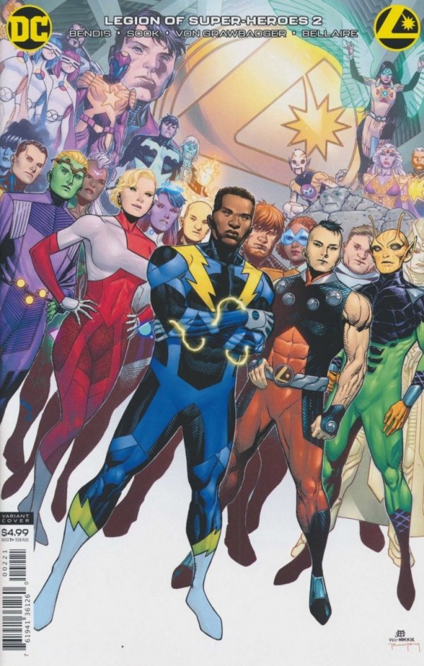 LEGION OF SUPER-HEROES [36126] #02 CVR B [76194136126000221] **promocja ZESZYTY**
