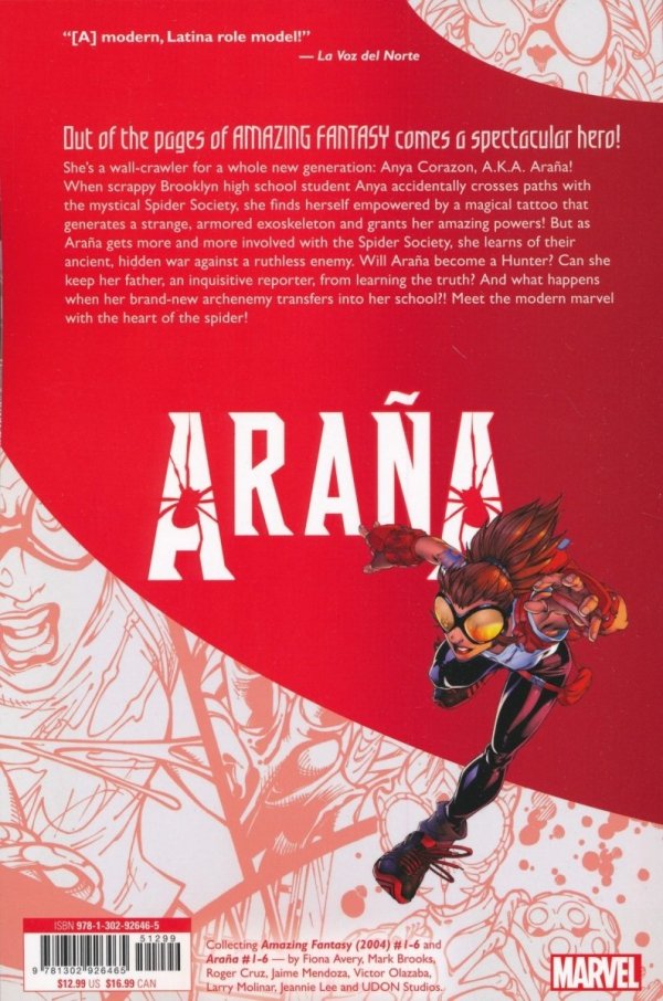 ARANA HERE COMES THE SPIDER-GIRL TP [9781302926465]