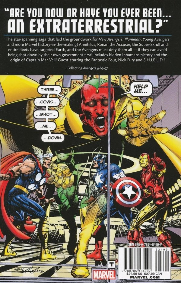 AVENGERS KREE SKRULL WAR TP [9780785184997]