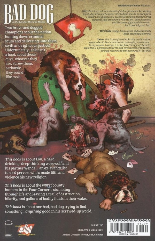 BAD DOG VOL 01 TP [9781632151001] **promocja TOMY**
