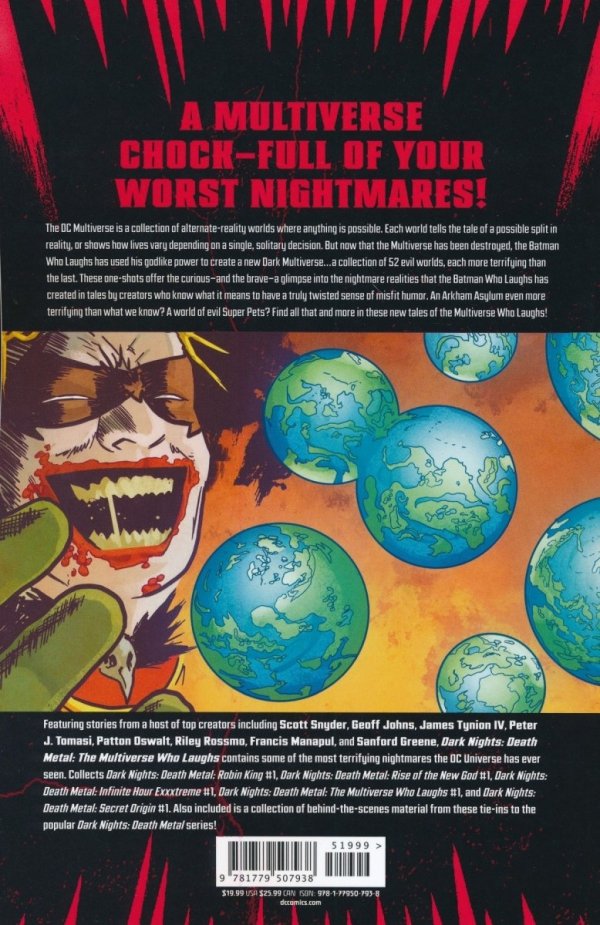 DARK NIGHTS DEATH METAL THE MULTIVERSE WHO LAUGHS TP [9781779507938]