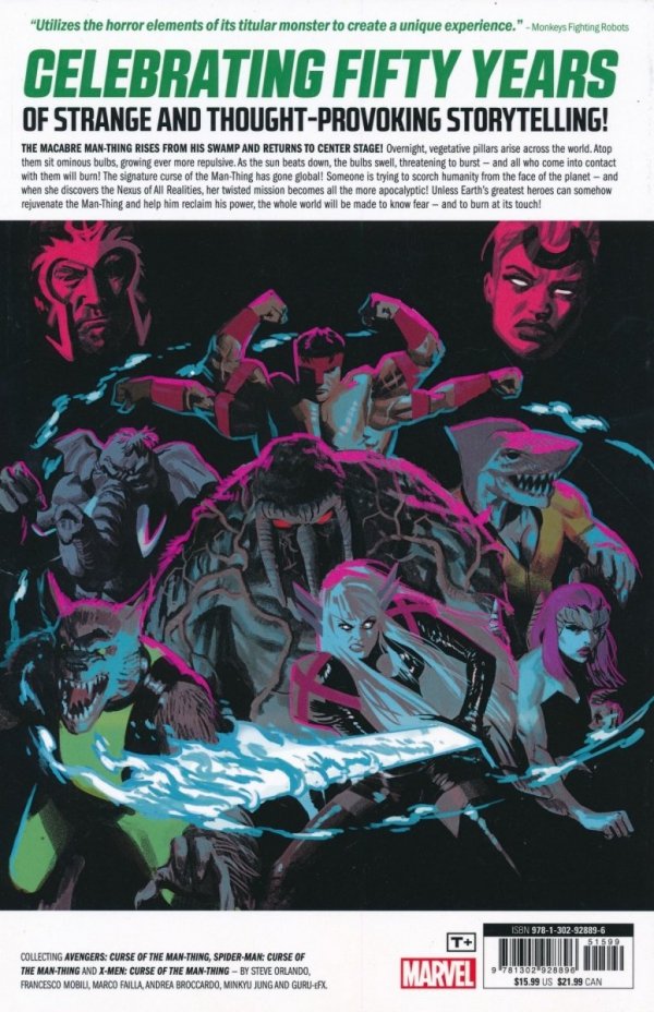 CURSE OF THE MAN-THING TP [9781302928896]