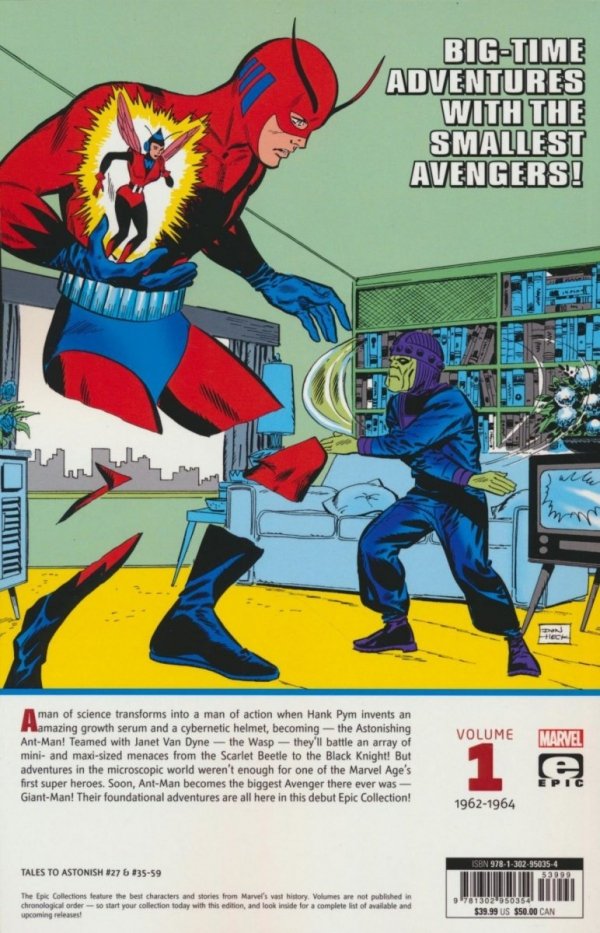 ANT-MAN GIANT-MAN EPIC COLLECTION THE MAN IN THE ANT HILL TP [9781302950354]