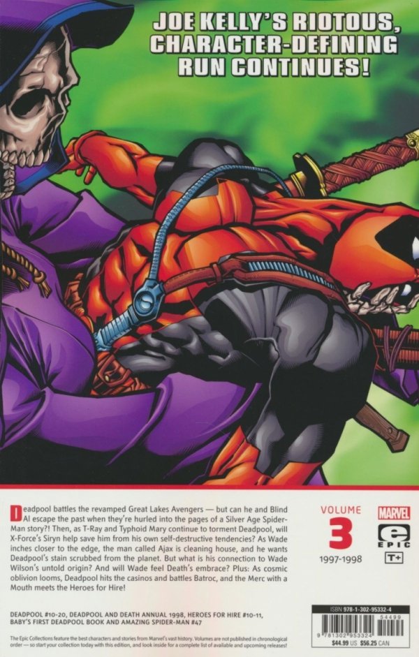 DEADPOOL EPIC COLLECTION DROWNING MAN TP [9781302953324] **promocja STOCK SALE**
