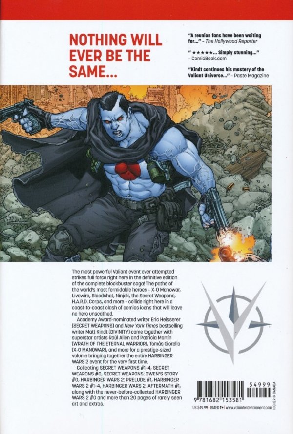 HARBINGER WARS 2 DELUXE EDITION HC [9781682153581]