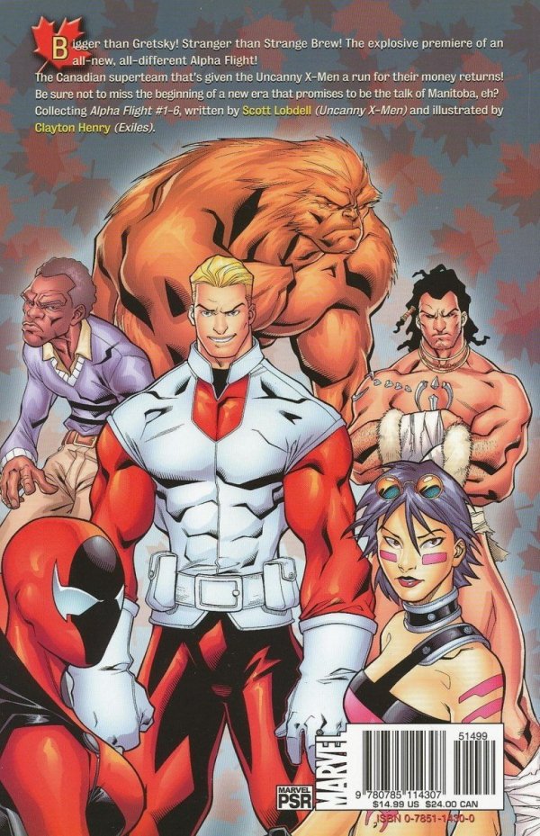 ALPHA FLIGHT VOL 01 YOU GOTTA BE KIDDIN ME TP [9780785114307]