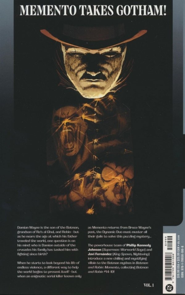 BATMAN AND ROBIN VOL 01 MEMENTO TP [9781799501008]