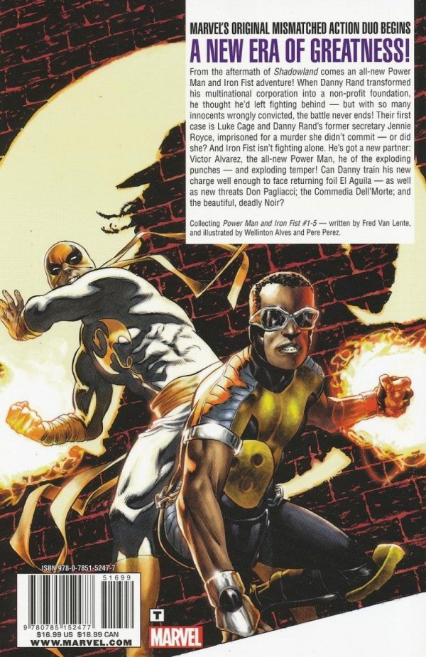 POWER MAN AND IRON FIST THE COMEDY OF DEATH TP [9780785152477] **PROMOCJA TOMY**