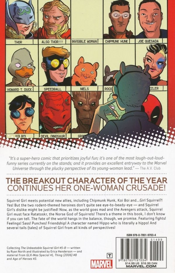 UNBEATABLE SQUIRREL GIRL VOL 02 SQUIRREL YOU KNOW ITS TRUE TP [9780785197034]