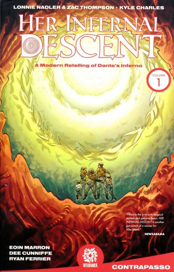 HER INFERNAL DESCENT VOL 01 CONTRAPASSO TP [9781935002413] **promocja TOMY**