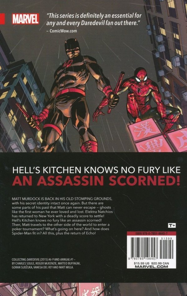 DAREDEVIL BACK IN BLACK VOL 02 SUPERSONIC TP [9780785196457] **PROMOCJA TOMY**