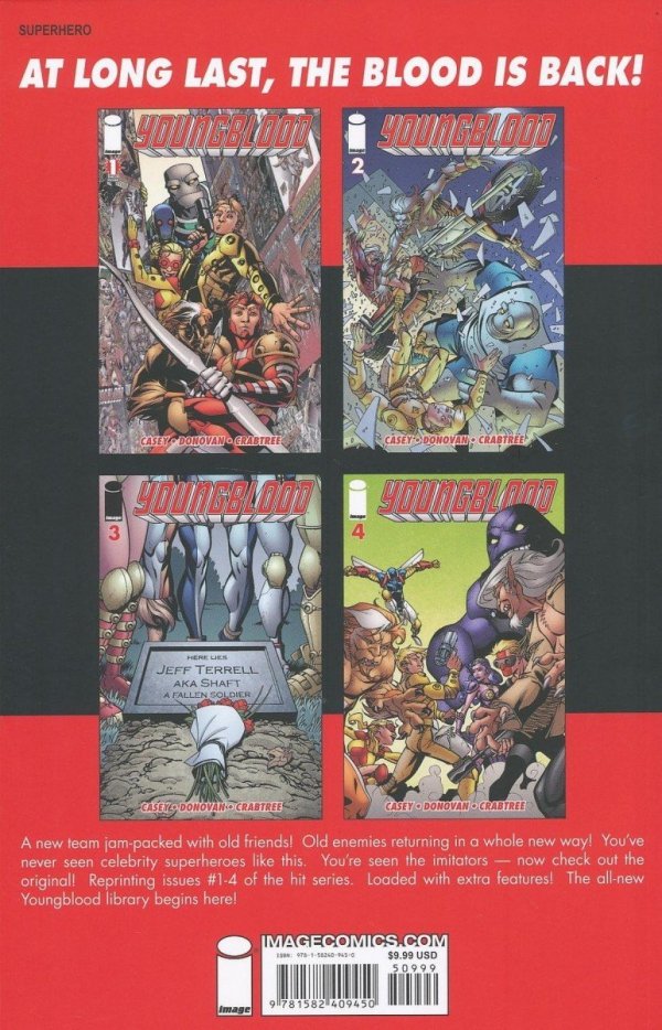 YOUNGBLOOD VOL 01 FOCUS TESTED TP [9781582409450]