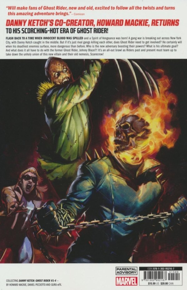 DANNY KETCH GHOST RIDER BLOOD AND VENGEANCE TP [9781302952167]
