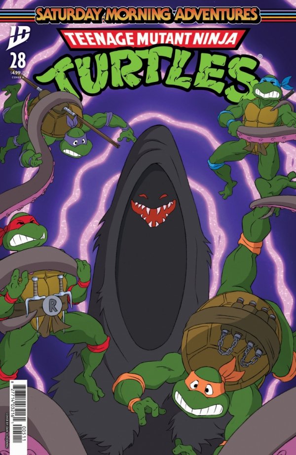TEENAGE MUTANT NINJA TURTLES SATURDAY MORNING ADVENTURES #28 COVER A SCHOENING [82771403150802811]