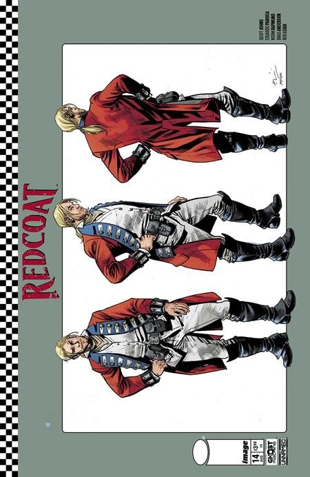 REDCOAT #14 CVR C BRYAN HITCH AND BRAD ANDERSON DESIGN VAR [70985303967901431]