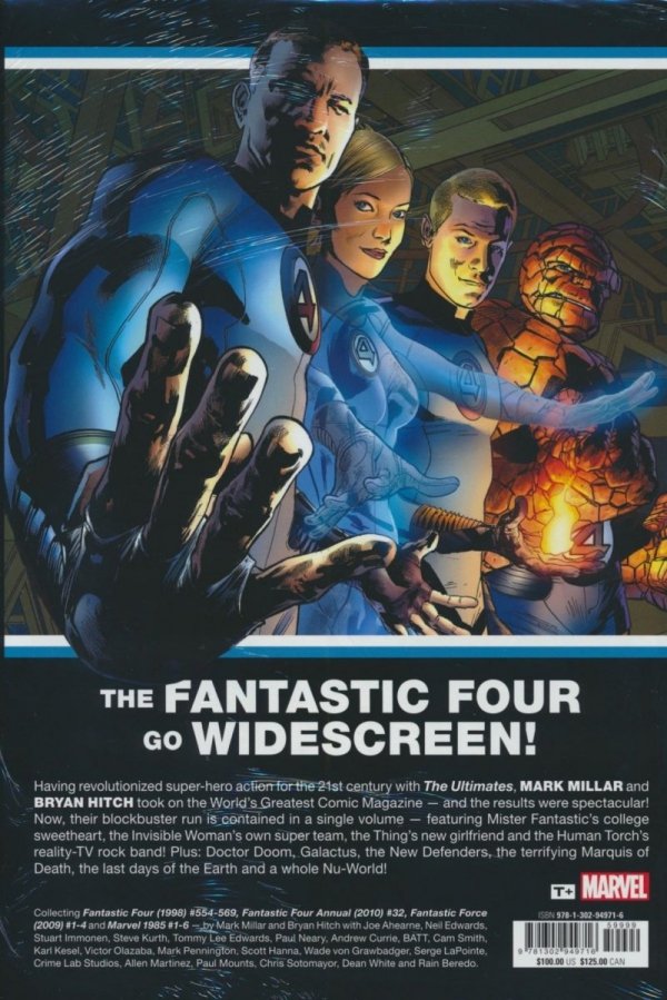 FANTASTIC FOUR BY MARK MILLAR AND BRYAN HITCH OMNIBUS HC [STANDARD] [9781302949716] **promocja STOCK SALE**